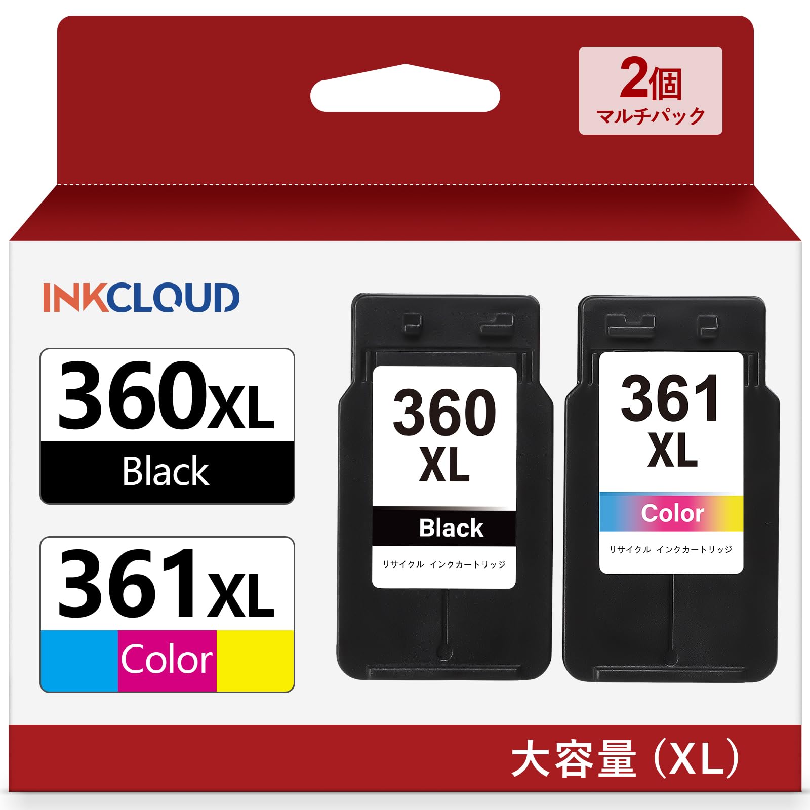 Amazon.co.jp: BC-360XL BC-361XL BC-360 BC-361 キャノン 用 インク